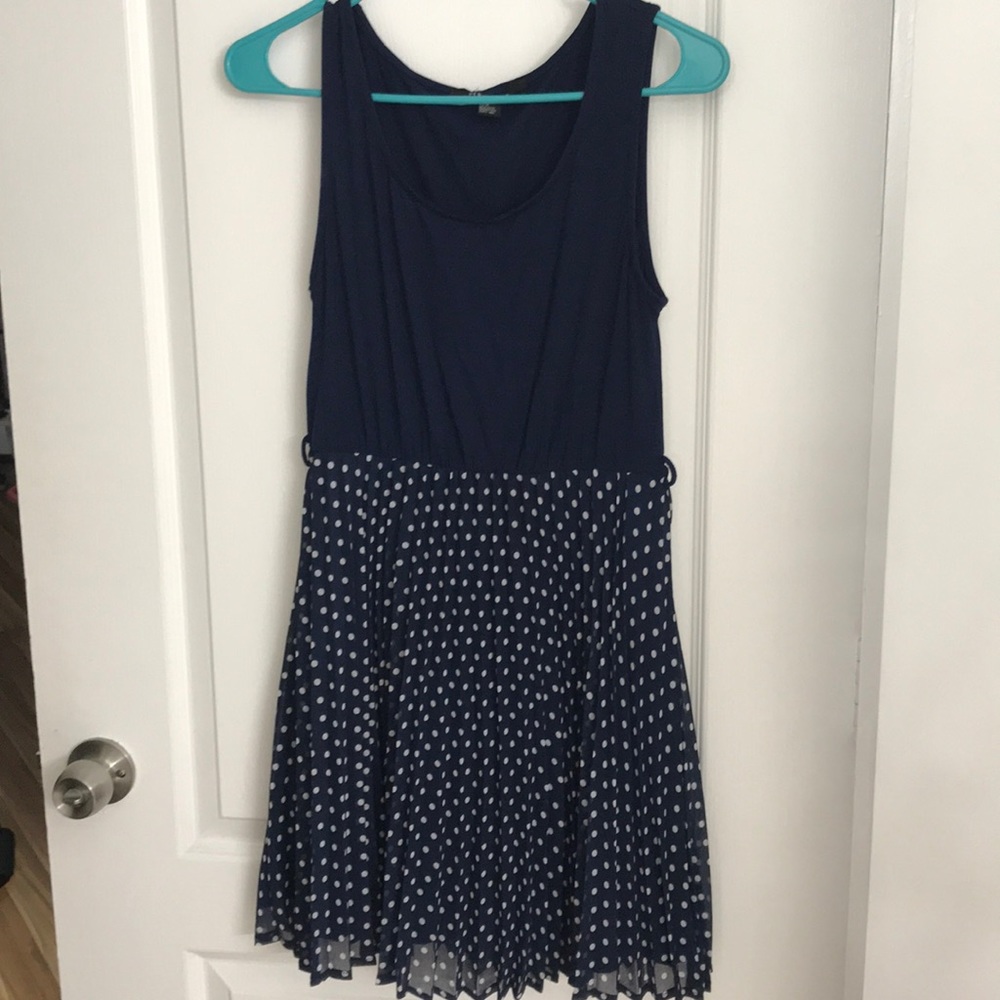 Cocktail polka dot dress
